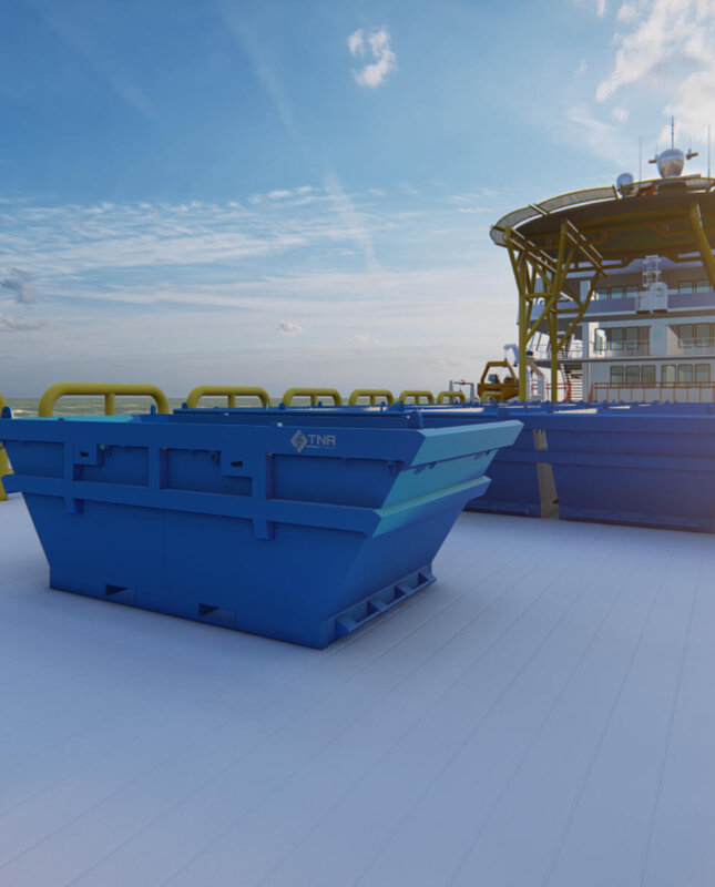 6 M³ Waste Skip Offshore Container: A Convenient Solution for Offshore Waste Management